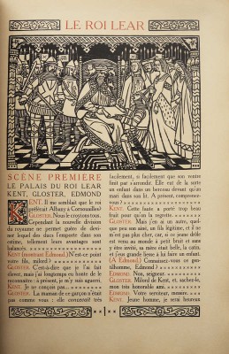[Шекспир У. Король Лир / Пер. Пьера Лоти и Эмиля Веделя; ил. ксилогр. Жана Лебедева]. Paris, 1916.